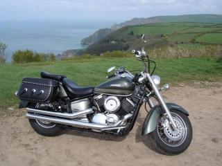 Micha's XVS1100a in Exmoor